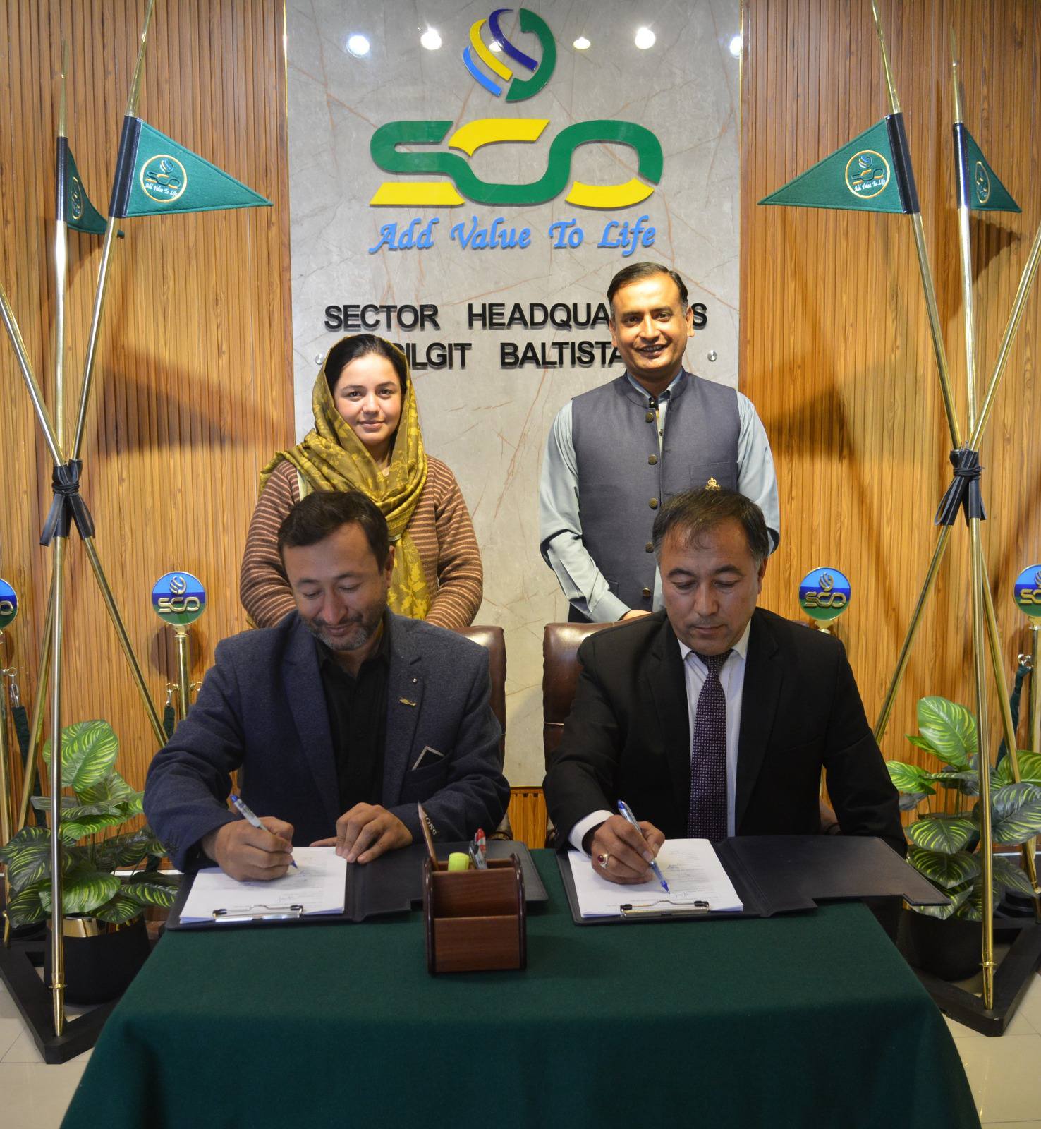 SBIT Signs MoU with SCO S-Paisa for Digital Fee Collection